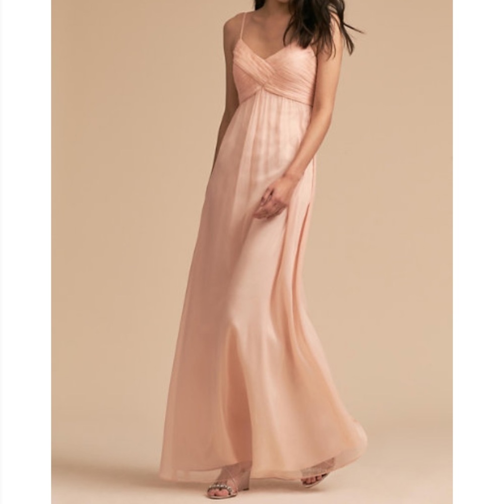 Anthropologie BHLDN Pink Brigitte Dress size small